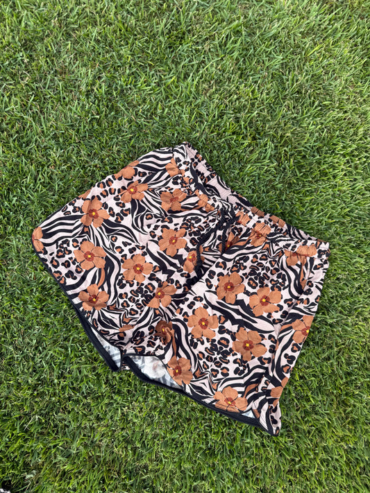 Kealia ladies wild hau beach shorts